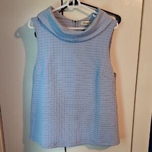 Light Blue Sleeveless Top